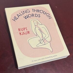 Healing Through Words by Rupi Kaur - Soft Pink Cover